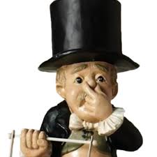 Toilet Butler Paper Holder Resin Ornament Sculpture Bathroom ...