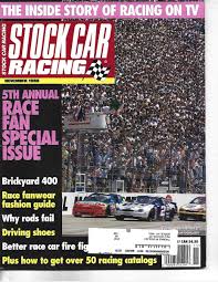 NOVEMBER 1998 STOCK CAR RACING MAGAZNE NASCAR TELEVISION ...