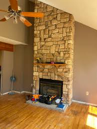 Any ideas to make this 1987 fireplace more contemporary?