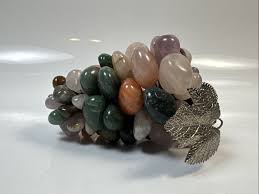 Vintage Natural Polished Rocks Cluster of Grapes | eBay