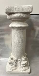 COMPOSITE PLASTER PEDESTAL 29'' TALL 10'' WIDE | eBay