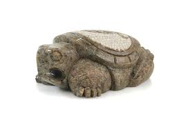 Lot - Willy Skye Seneca Tribe Stone Earth Turtle