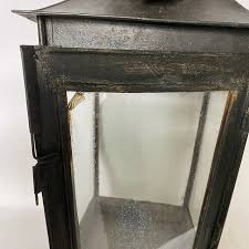 19th Century Anglo Indian Painted Toleware, Iron and Glass ...