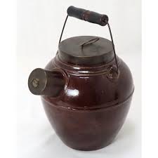 Antique American Stoneware Pancake Batter Jug Circa Late ...