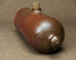 Antique French Stoneware Bed Warmer - Etsy