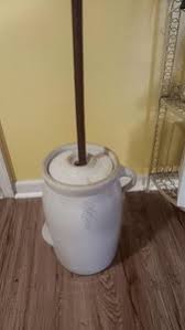 Antique Ceramic Butter Churn | eBay