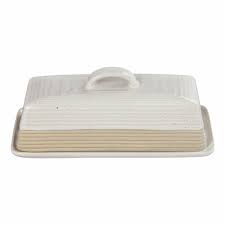 Better Homes & Gardens Abott Stoneware Butter Dish (1 each ...