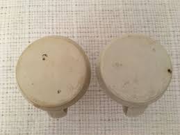 Williamsburg Pottery Vtg Pair Tan/Blue Hand Made Salt Glazed Candle Stick Holder | eBay