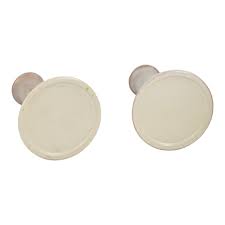 Roseville Moderne White 1936 Vintage Art Pottery Ceramic Candle Holders 1111-4 - Etsy