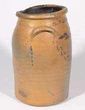 Sold at Auction: JANE LEW, WEST VIRGINIA ATTRIBUTED DECORATED STONEWARE JAR