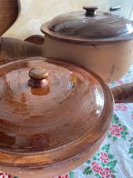 Vintage French Clay Pot Bazaar Francais Vallarus - Etsy