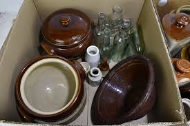 Lot 700 - A 19th century slipware dairy bowl of