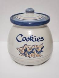 Louisville Stoneware Pottery Vintage Rare Cookie Jar ...