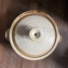 Signed Hand Thrown Stoneware Lidded Casserole Dish signed on ...