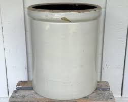 Vintage Crock ~ Rare Thick Walled 6 Gallon Blue Crown Crock ~ Ransbottom Brothers Crocks ~ Big Pickling Crocks~ Stoneware Crocks ~ Farmhouse - Etsy