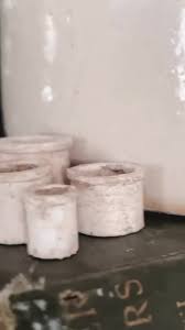 Crock Set Dollhouse Resin Faux Vintage 1:12 Scale Miniatures ...