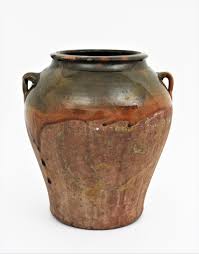 Two Spanish Terracotta Olive Jars or Vessels For Sale at 1stDibs