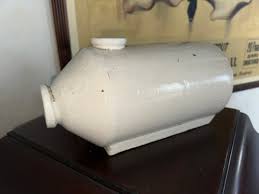 Antique Hot Water Bottle Carriage Buggy Foot Warmer Pottery Stone Cork Stopper - Etsy