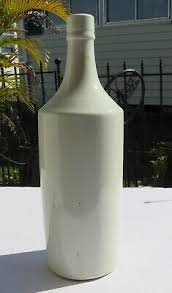 1800's White Pottery Whiskey Bottle: 11” | eBay Australia