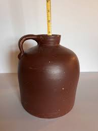 Antique Brown Glazed Moonshine Jug Whiskey Crock | eBay UK