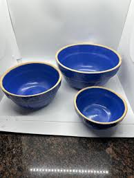 Clay City Pottery Bowls (3) | EstateSales.org