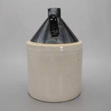 Vintage - No. 2- Heart Gallon Brown Stoneware Crock Antique Moonshine Whisky Jug | eBay UK