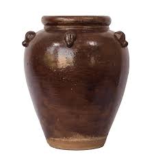 Large Stoneware Pot | Chairish