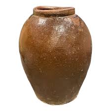 Antique Large Earthtone Water Jar – Awake Decor