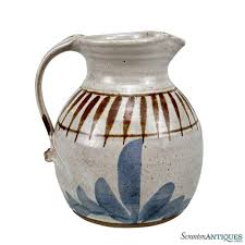 Antique Primitive Farmhouse Stoneware Pottery Creamer Pitcher - Etsy