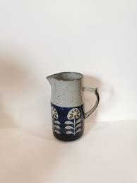 Handle Jug Salt Glaze Westerwald Jug Pot Vase Vintage Beautiful Ceramic Jug - Etsy