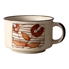 Vintage Japanese Otagiri Style Stoneware Mug | Chairish