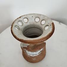 Ceramic Stoneware Figural Mouth & Teeth Toothbrush Holder ~ Golden Age Pottery | eBay