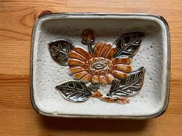 Vintage Paul Marshall Stoneware Trinket Dish 1960s Japan MCM ...