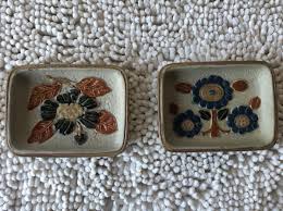 Two Takahashi San Francisco Pottery Tray Trinket Dishes ...