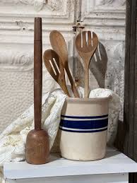 Antique Wooden Masher / Primitive Wood Masher / Farmhouse Kitchen Decor / Country Home Decoration - Etsy