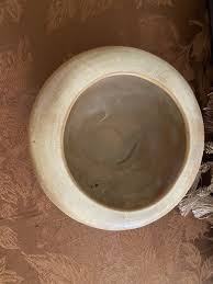 Vintage Frankoma Art Pottery Midcentury 812 Gold Low Bowl ...