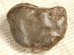 Stony Meteorite With Regmaglypts & DARK Fusion Crust 100 ...