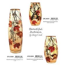 Stony Creek Decorative Lighted Glass Beautiful Autumn 3 ...
