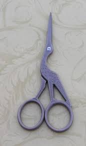 Antique Scissors Collection Stork 4.5" Large Special