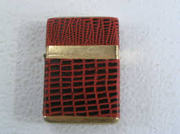 A simulated skin design vintage cigarette lighter from Storm ...