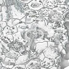 Hyrule Map - Zelda Breath of the Wild - Monochrome - Etsy