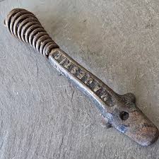 Antique Majestic Stoves Cast Iron Spring Handle Burner Plate ...