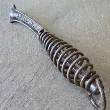 Antique Arcade 200 Cast Iron Stove Burner Pot Lid Lifter ...