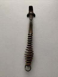 Wood Stove Lid Lifter Spring Handle Tool Plate Burner ...