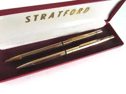 Vintage 1970's Stratford Thin Hexagon (six-sided) Gold ...