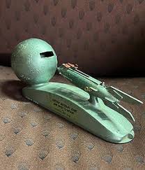 Vintage Lincoln Natl. Bank & Trust Co. Coin Bank