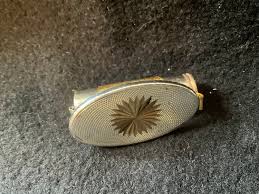 Vintage 1950s Lipstick Holder Compact Mirror Set: Steampunk ...