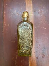 Vtg Straubmullers Elixir Tree Of Life Apothecary Glass Bottle W/Cork EMPTY | eBay