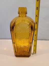 Vintage Straubmullers Elixir Tree of Life 1880 Amber Glass Bottle | eBay