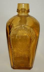 Vintage Straubmullers Elixir Amber Glass Bottle - Tree of Life | eBay